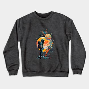 Space Explorer Crewneck Sweatshirt